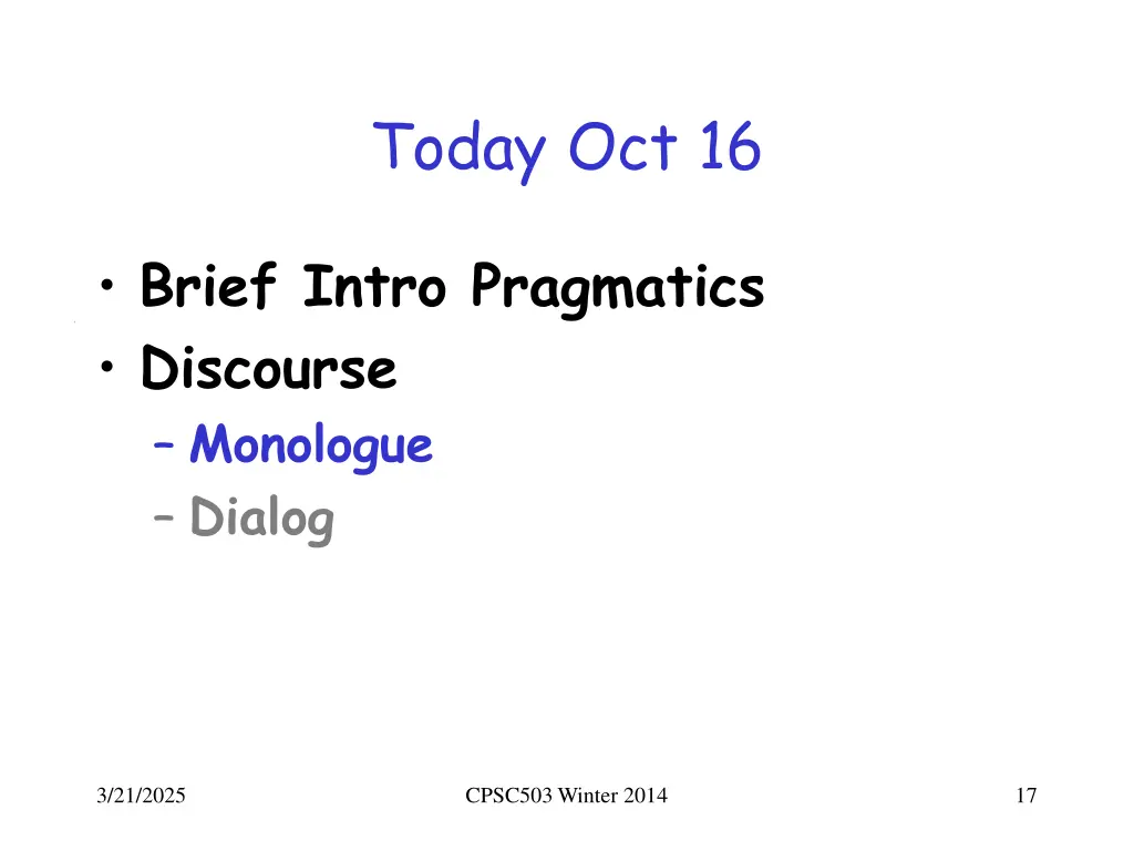 today oct 16 1