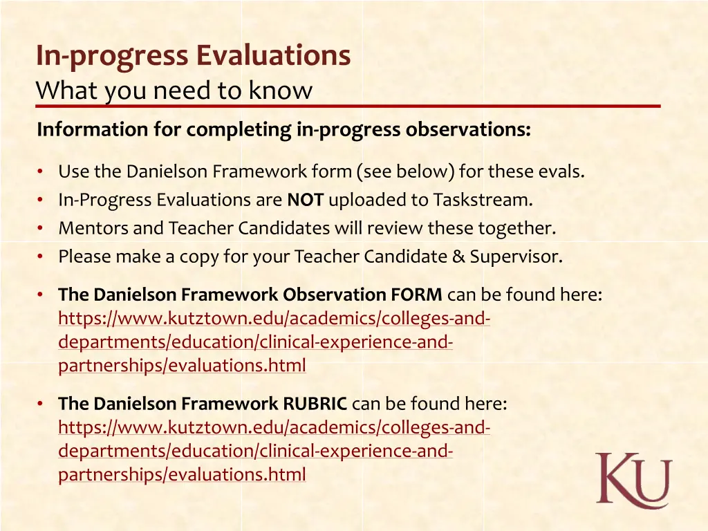 in progress evaluations what you need to know