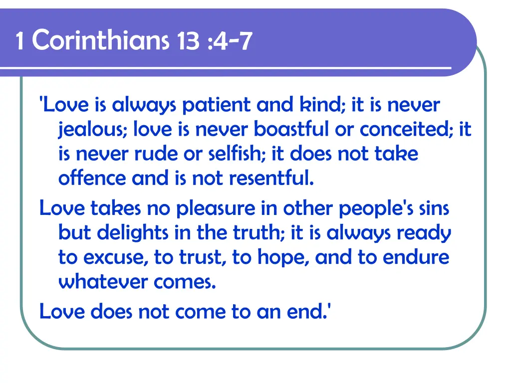 1 corinthians 13 4 7