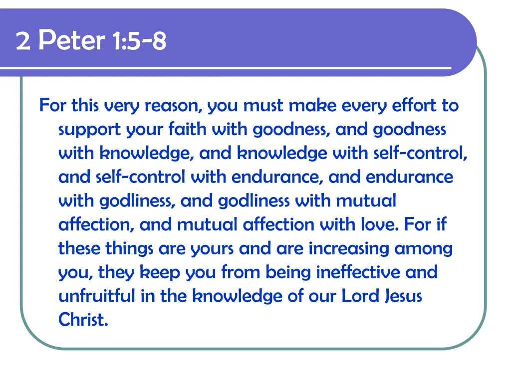 2 peter 1 5 8