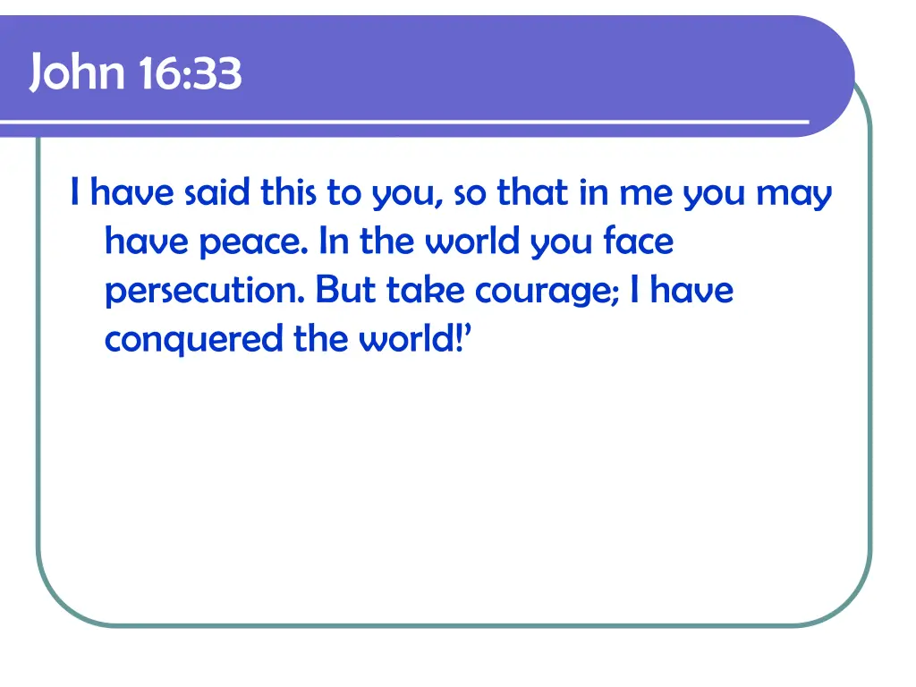 john 16 33