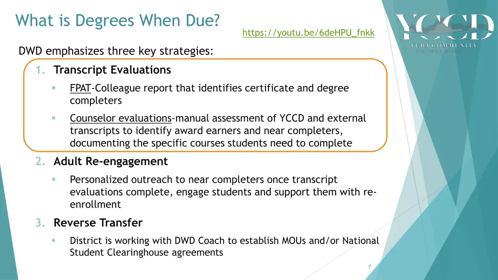 what is degrees when due 1