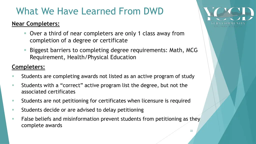 what we have learned from dwd