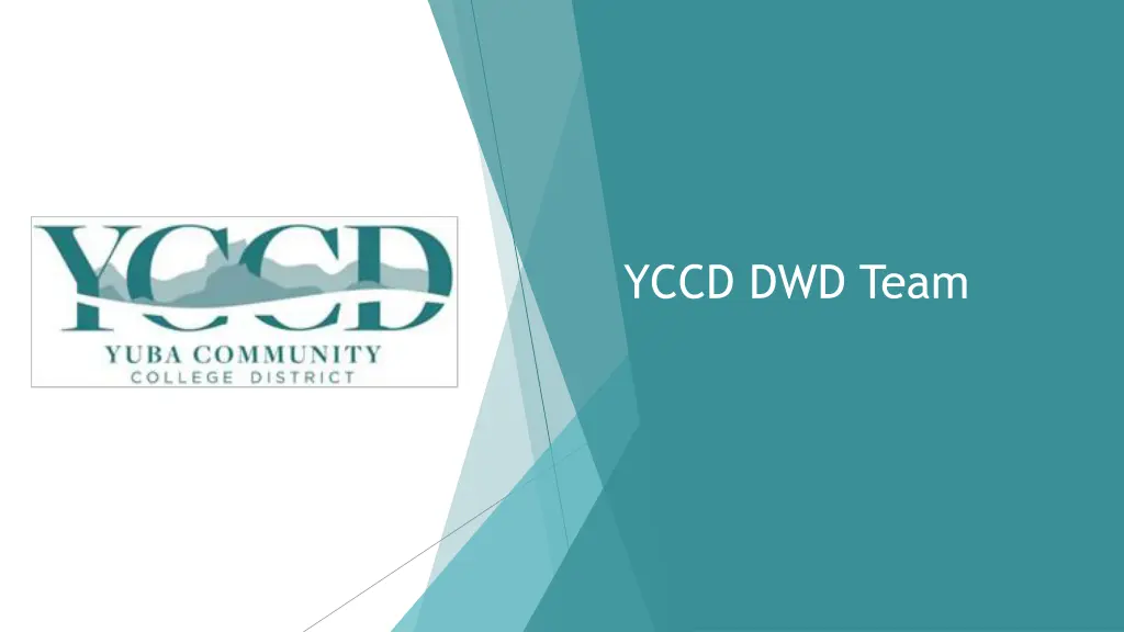 yccd dwd team
