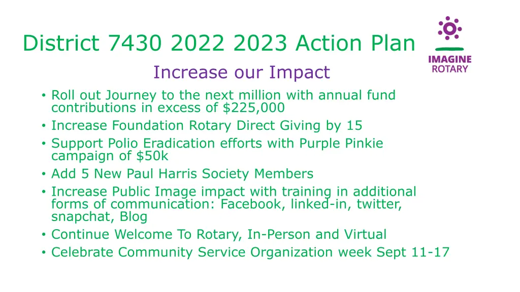 district 7430 2022 2023 action plan increase