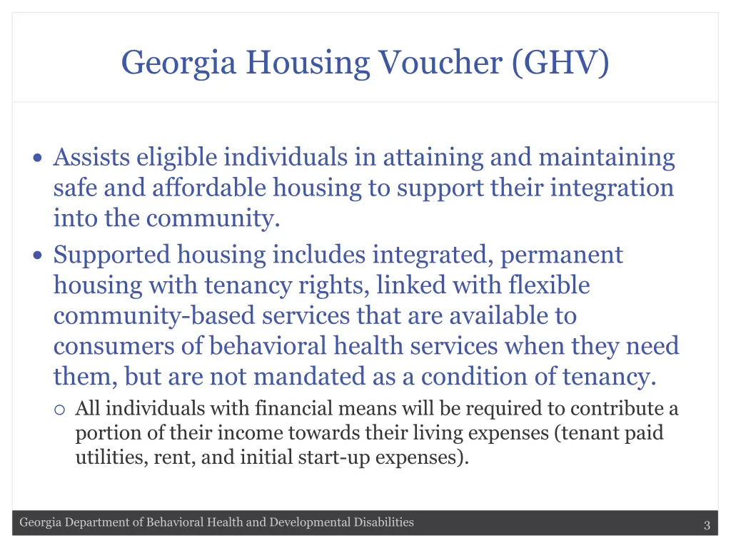 georgia housing voucher ghv