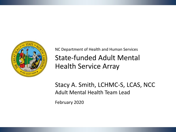 nc department of health and human services state