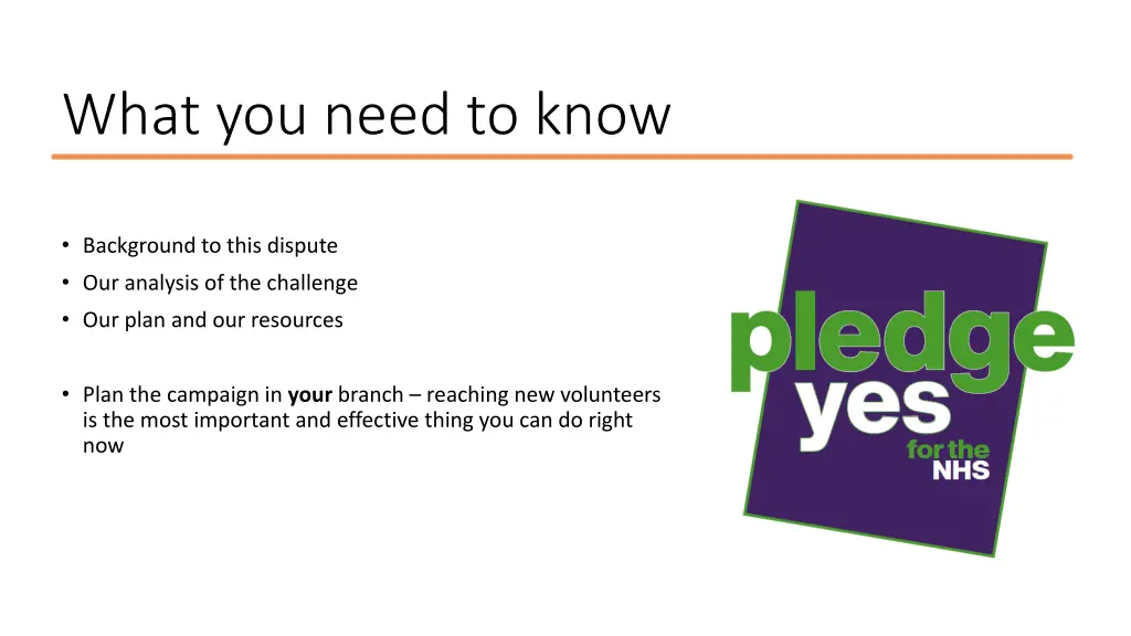 what you need to know