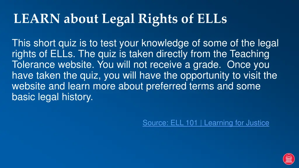 learn about legal rights of ells