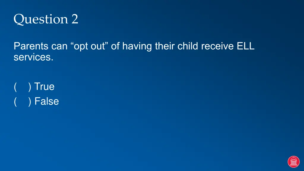 question 2