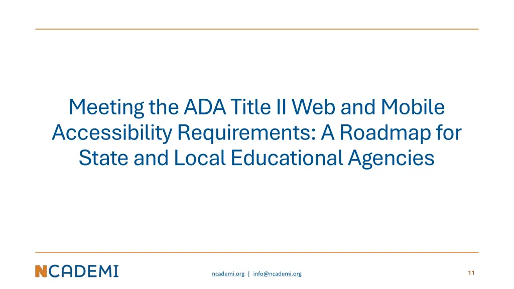 meeting the ada title ii web and mobile