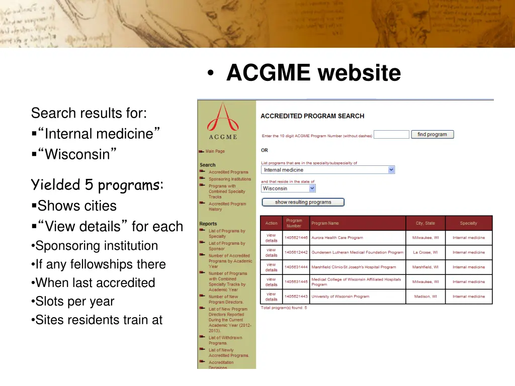 acgme website