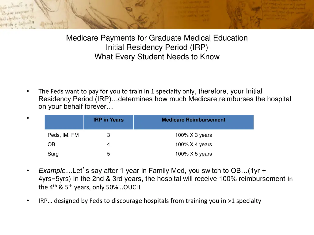 medicare payments for graduate medical education