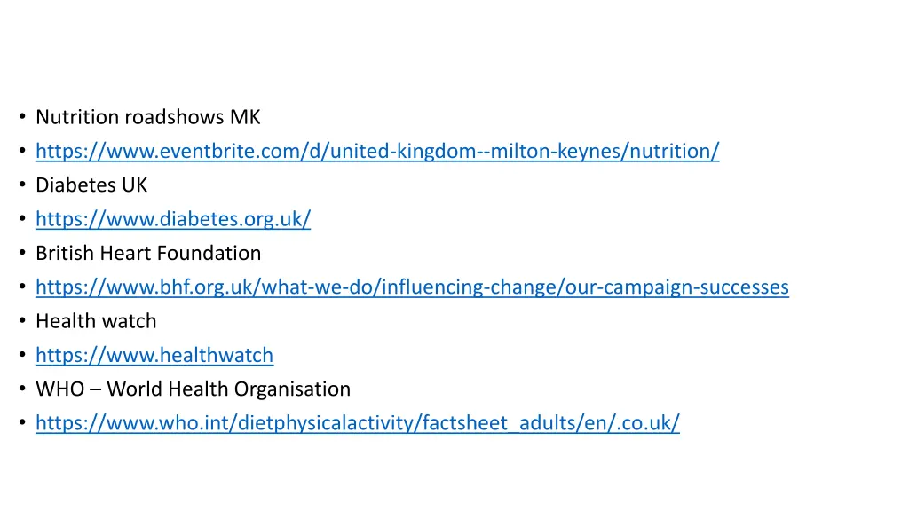 nutrition roadshows mk https www eventbrite