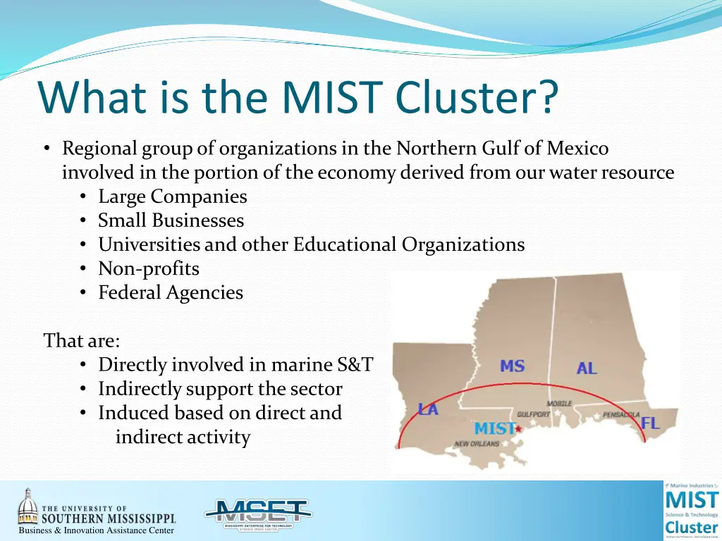 what is the mist cluster