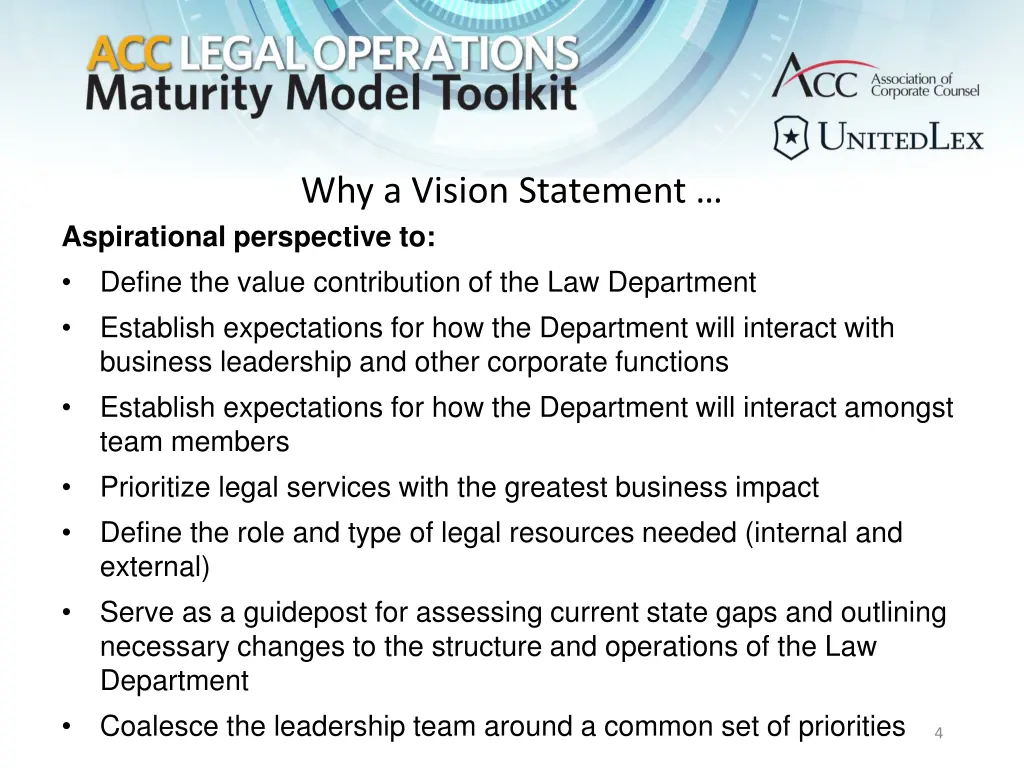 why a vision statement