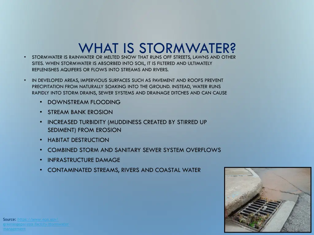 what is stormwater stormwater is rainwater