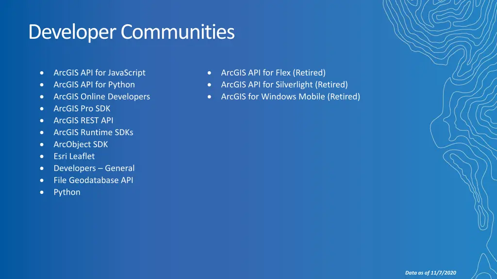 developer communities