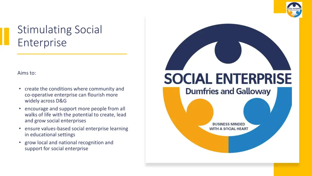 stimulating social enterprise