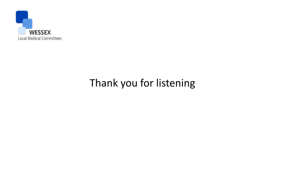 thank you for listening