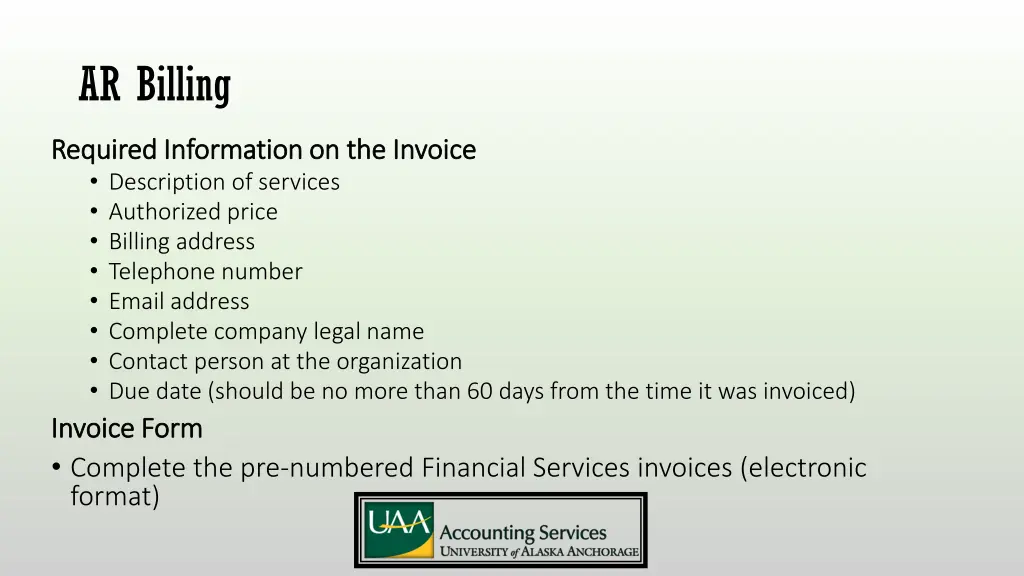 ar billing 1