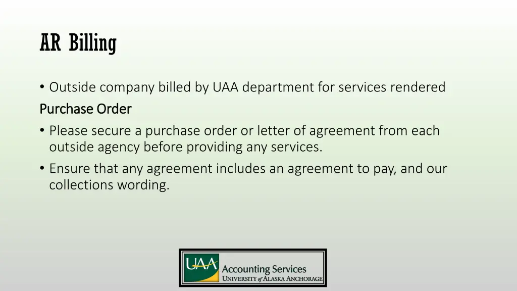 ar billing
