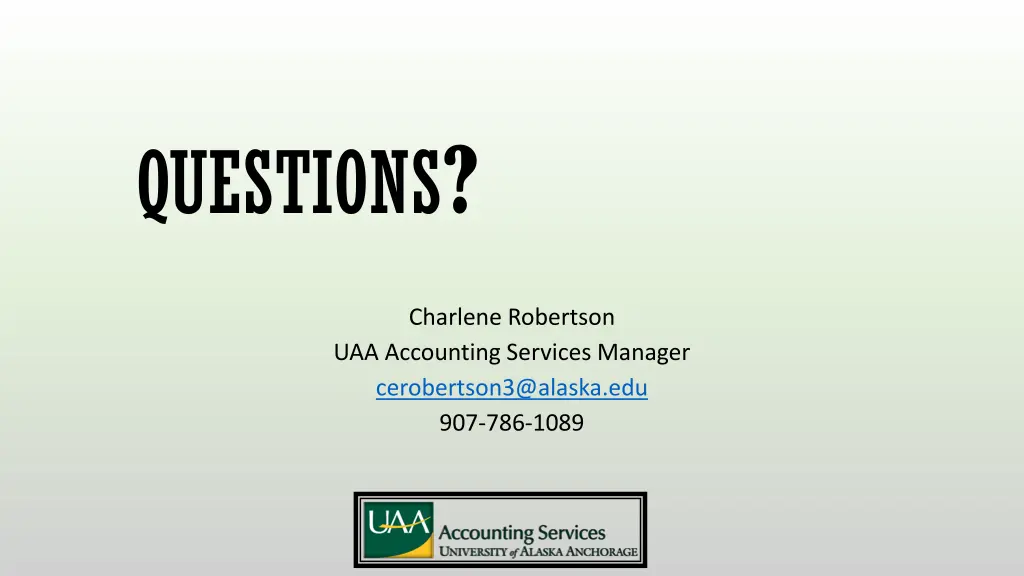 questions