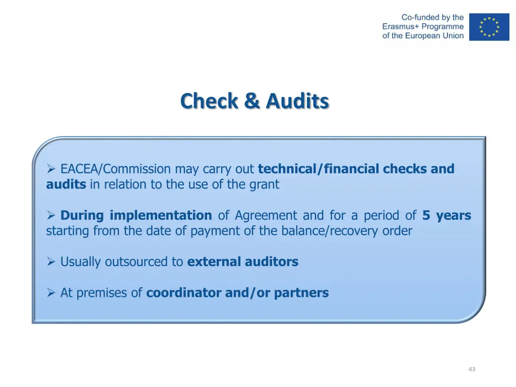 check audits
