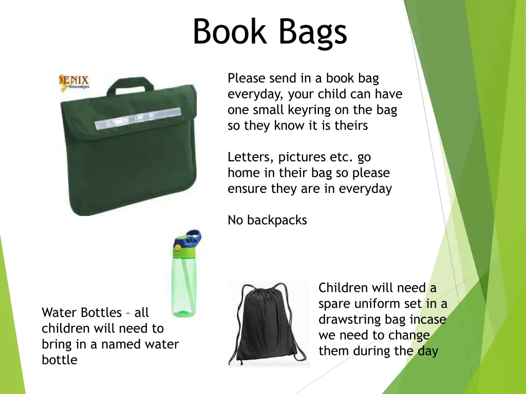 book bags