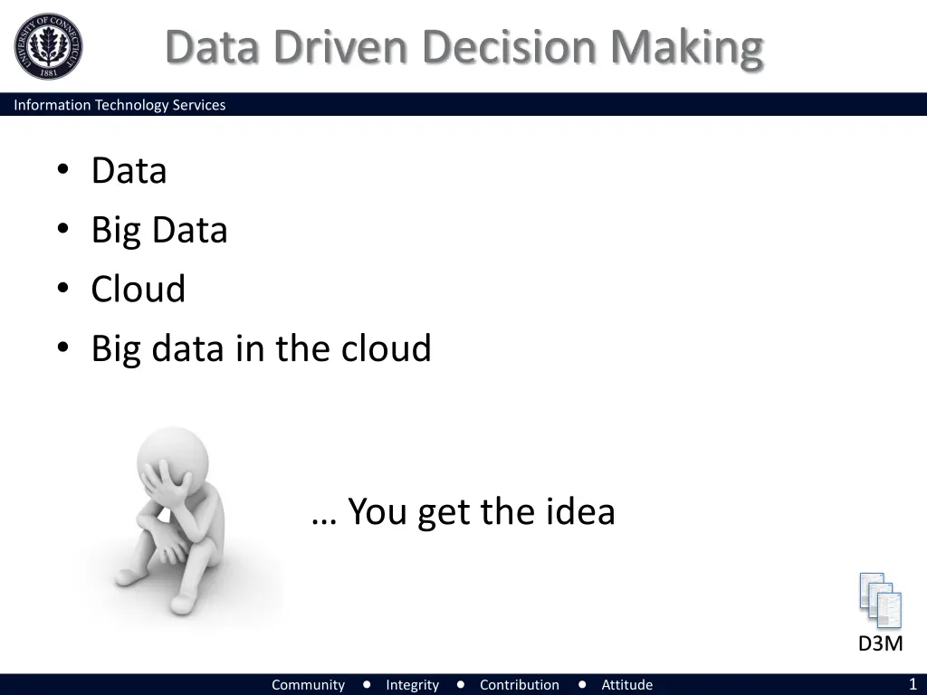 data driven decision making