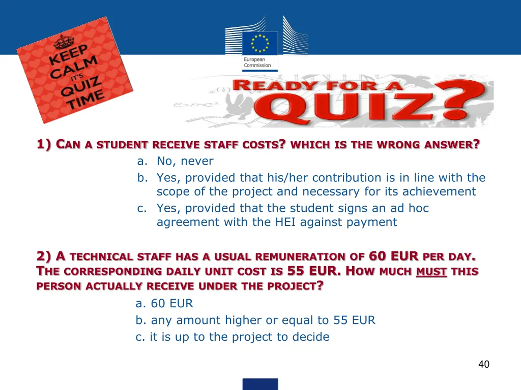 1 c an a student receive staff costs which