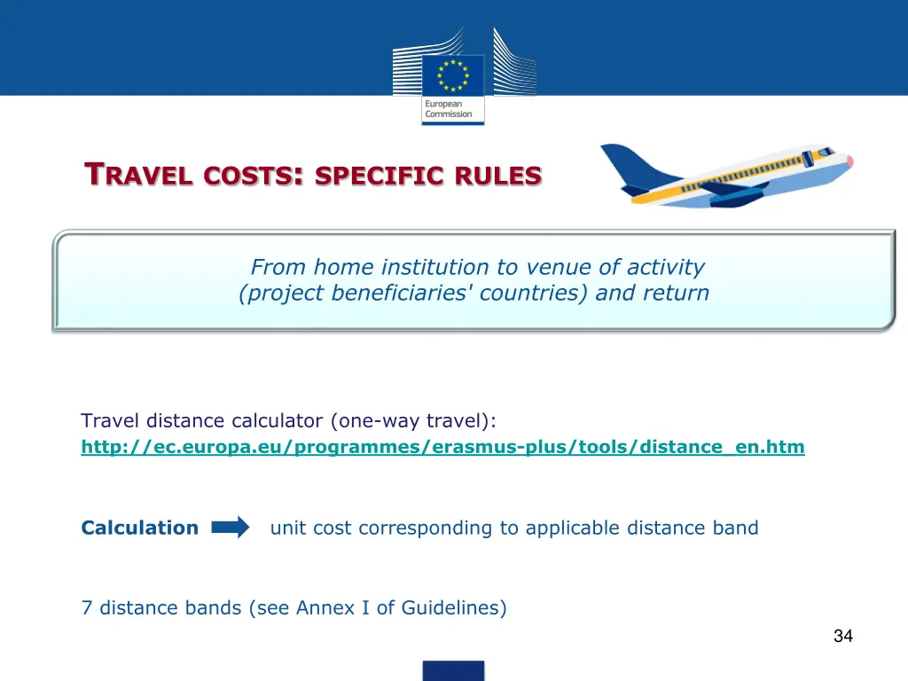 t ravel costs specific rules