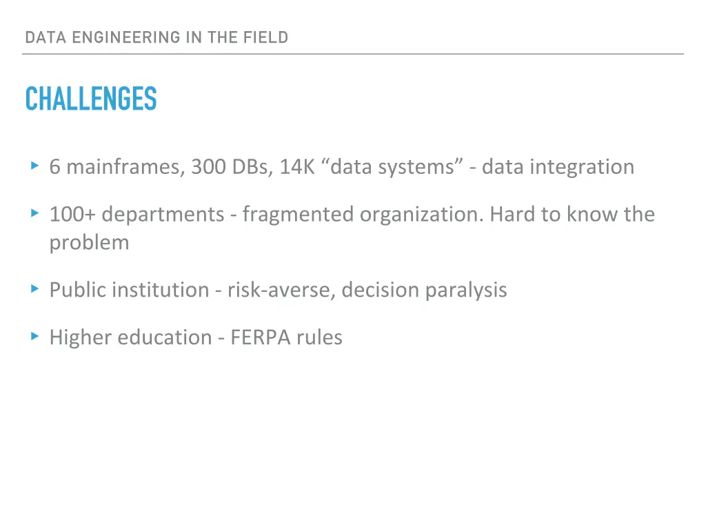 data engineering in the field 6