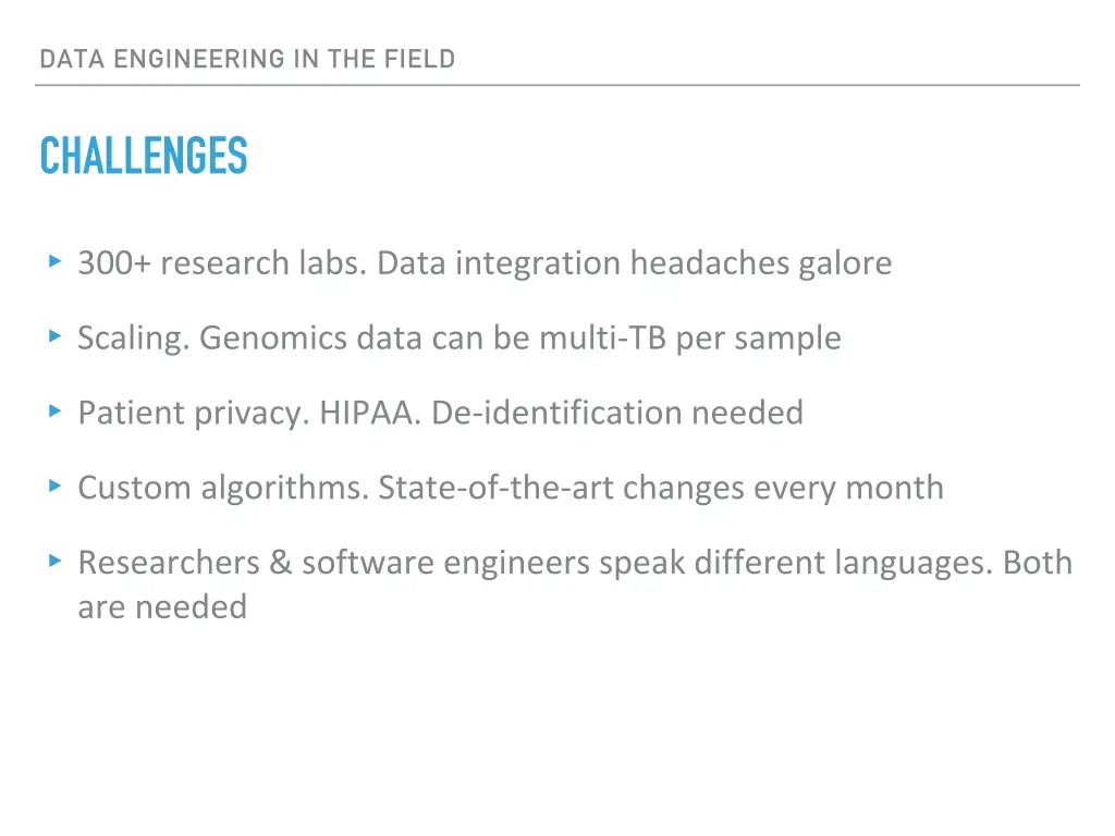 data engineering in the field 9