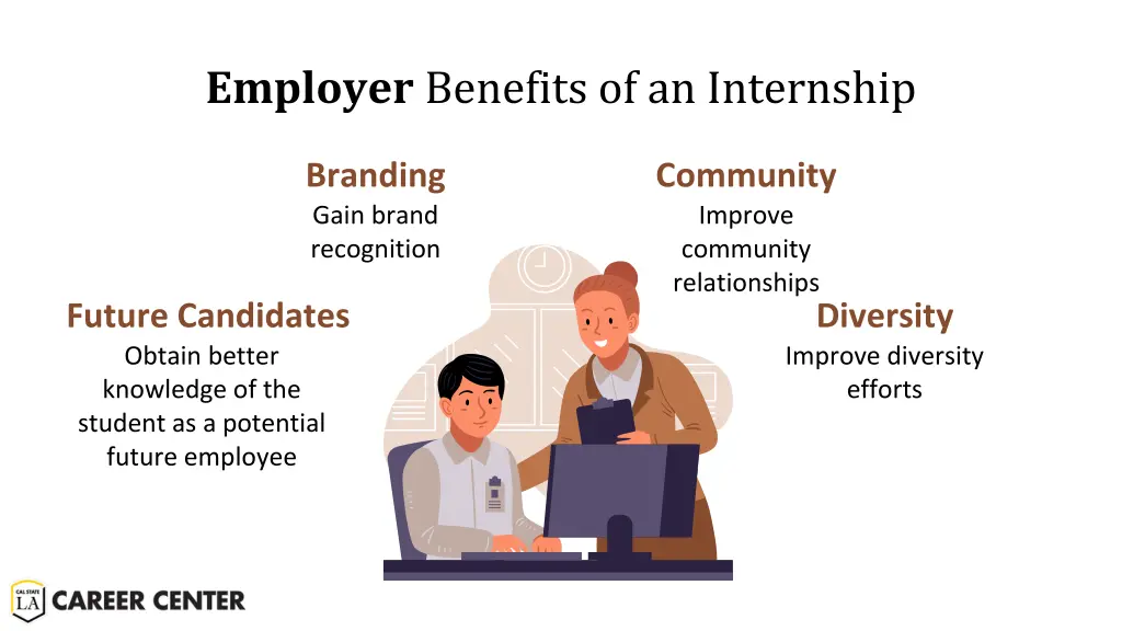 employer benefits of an internship