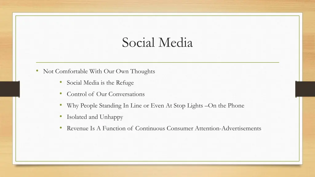 social media