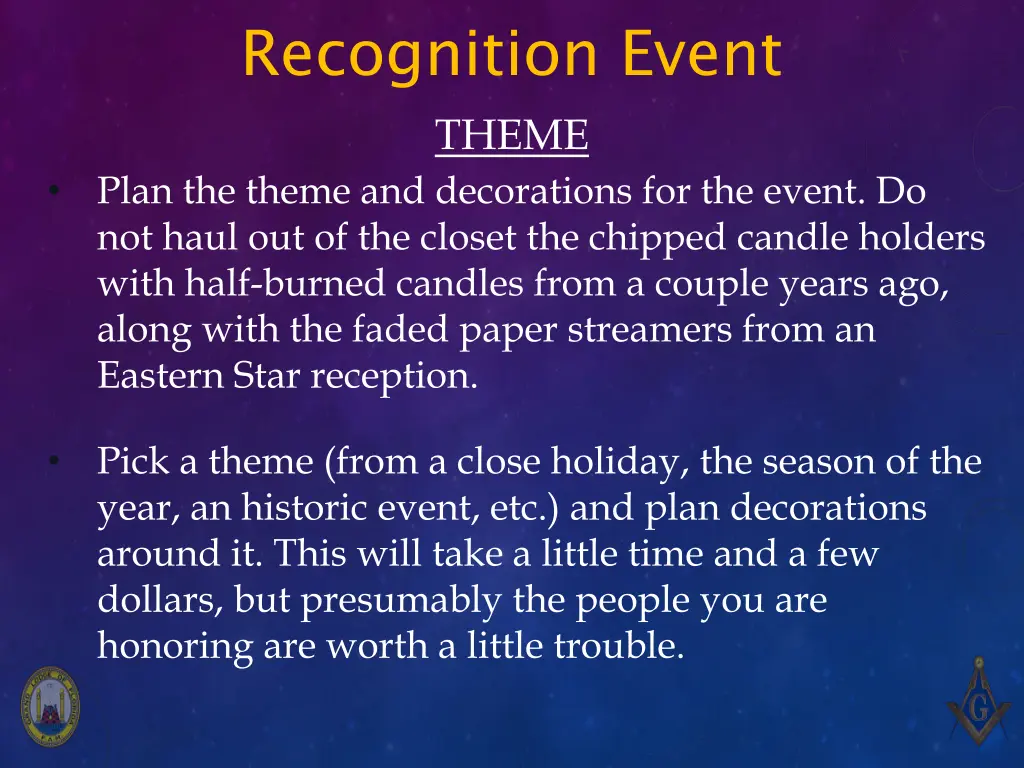 recognition event 2