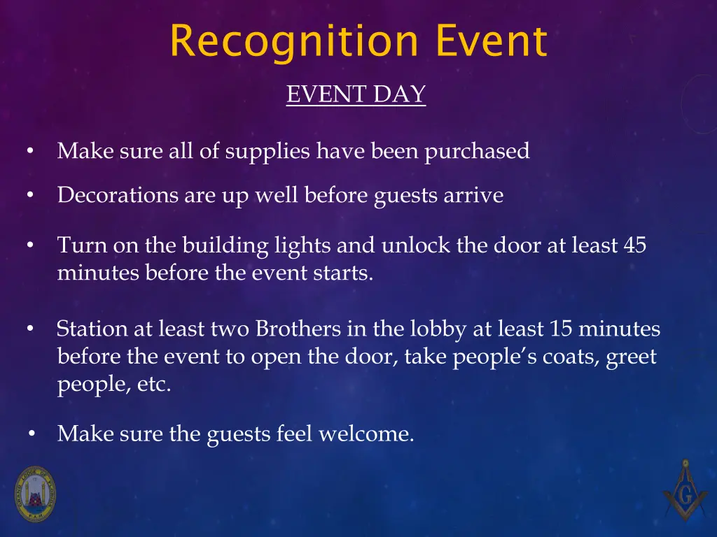 recognition event 4