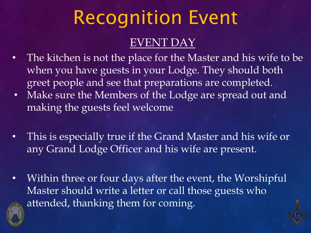 recognition event 5
