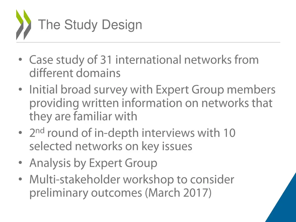 the study design