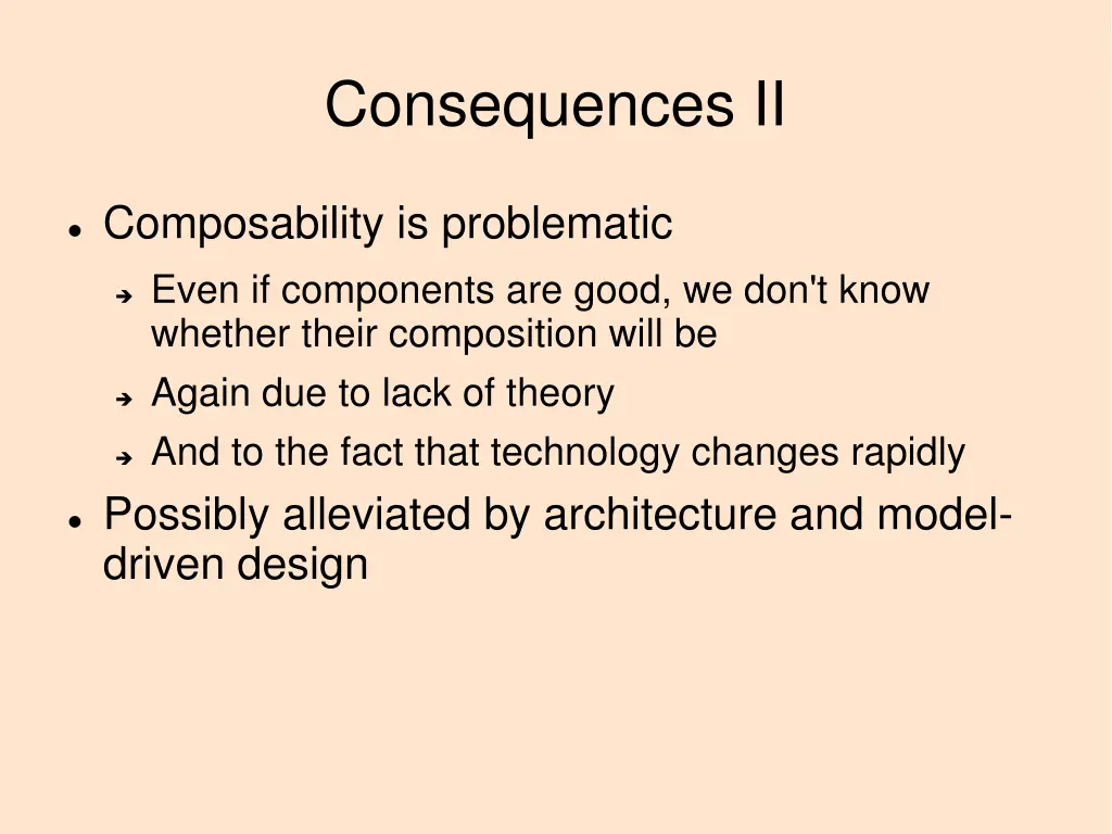 consequences ii