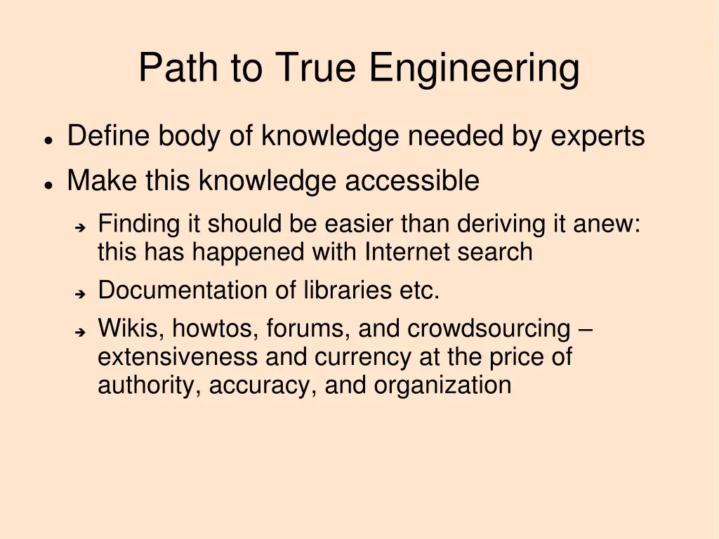 path to true engineering 1