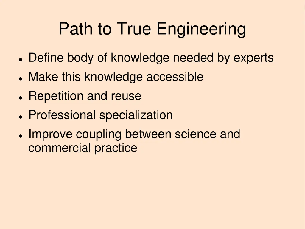 path to true engineering 4