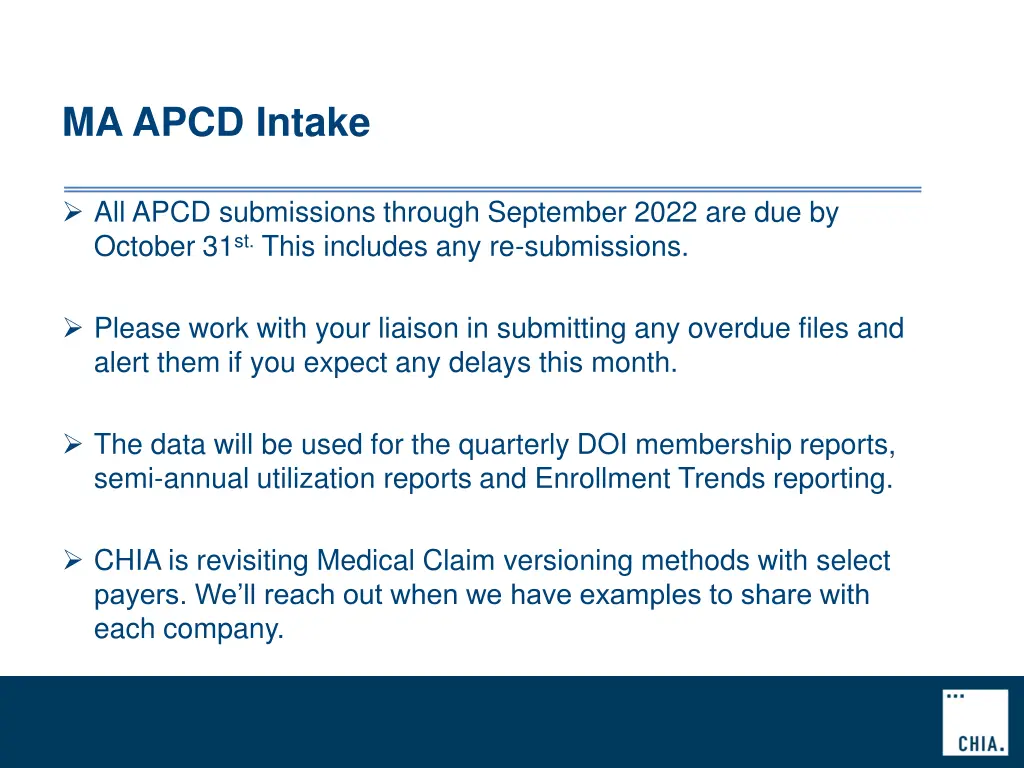 ma apcd intake