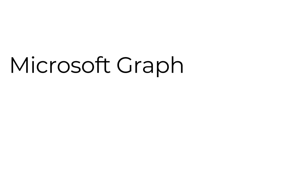 microsoft graph