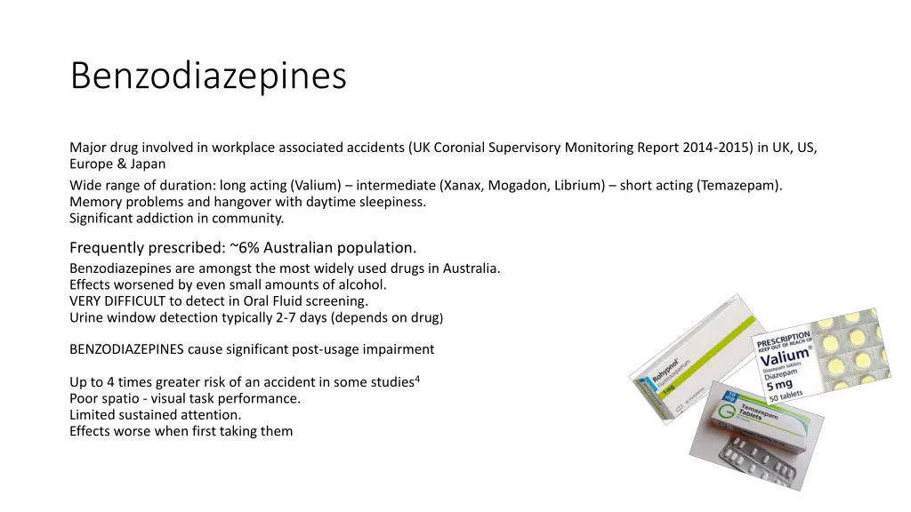 benzodiazepines
