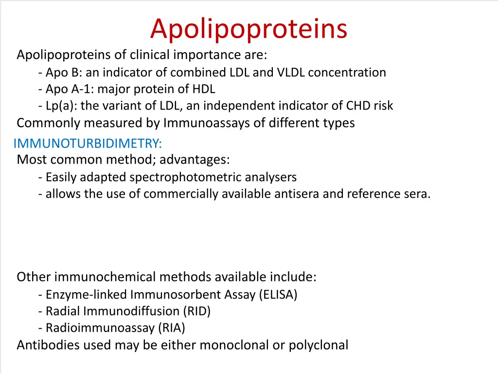 apolipoproteins