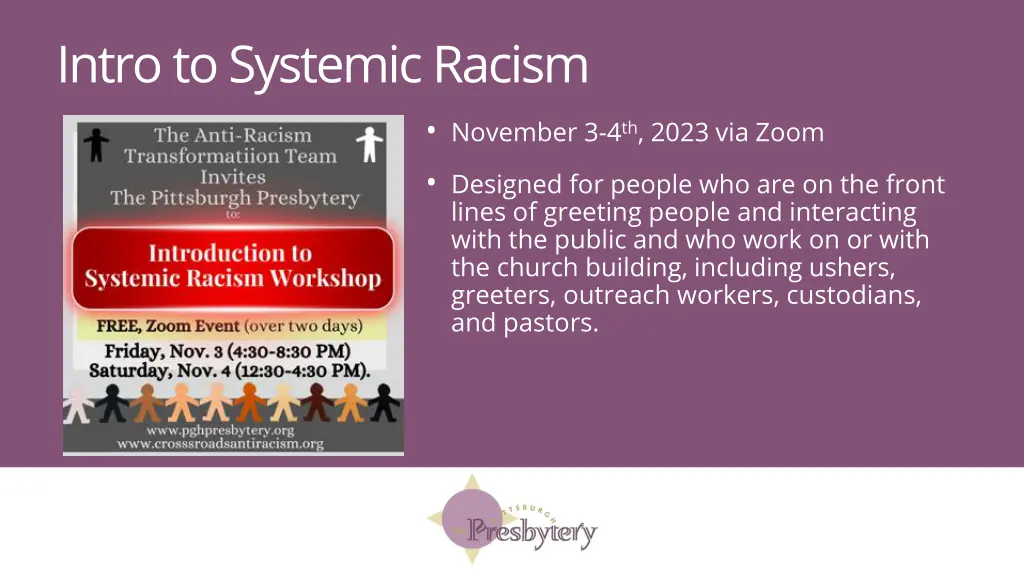 intro to systemic racism