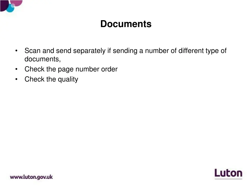 documents