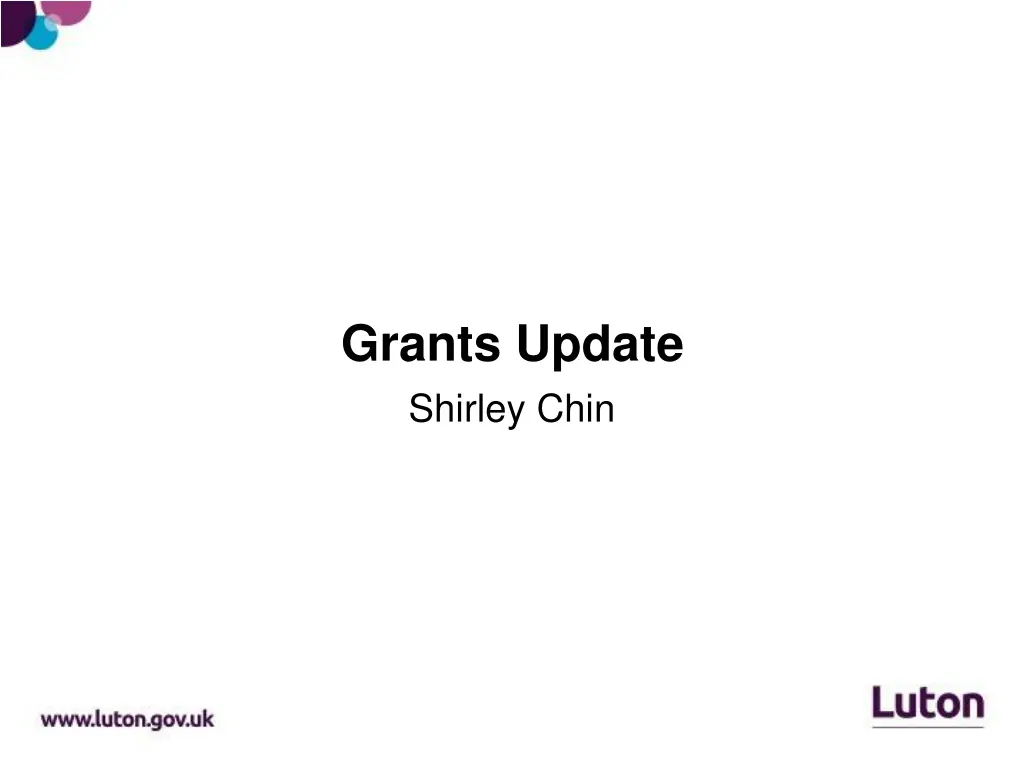 grants update